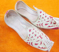 Pakistani handmade womens elbow womens new head layer cowhide flat heel single shoes