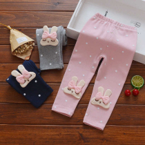 2022 Spring loaded new 1 year old female baby beats bottom pants spring autumn money pure cotton 4 baby girl foreign air children pants summer