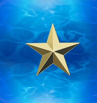 Five-pointed star hollow fixed screw three-dimensional badge customized zinc alloy five-pointed star badge badge badge