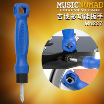MusicNomad MN227 8 in 1 screwdriver wrench multifunctional guitar repair tool