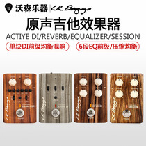 L R Baggs ALIGN acoustic guitar array effects single block DI pre-level equalization reverb LR