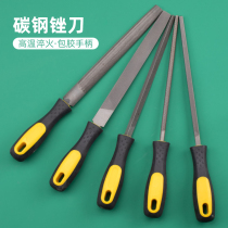 Triangle file 6 inch 8 inch 10 inch 12 inch middle tooth triangle file flat file semi-round file repair plastic file woodworking tools