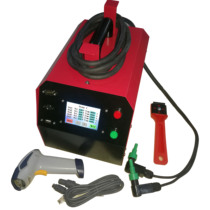 Hongtong PE pipe automatic electric welding machine Gas pipe steel wire skeleton sleeve welding machine Scanning and printing ultra-light