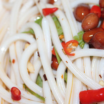 Henan Specialities Fine Potato Head Powder Peel Cold Mix Cold Dish hot pot Spicy Hot Dry Goods Cold Leather Specialty Snack 5 Catty Delicacies