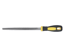 Deli two-color 6 8 10 12 Rubber handle triangle file middle tooth round file DL67106