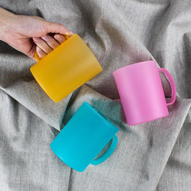 Camellia mouthwash cup Plastic set couple toothbrush cup Creative cup Childrens washing cup Tooth cup tooth cylinder brushing cup