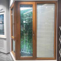 Garbaud 96 aluminum clad wood oak