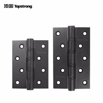 Top solid wooden door stainless steel hinge room door 4 inch 5 inch silent bearing flat opening hinge thickening one pair of two pieces Price
