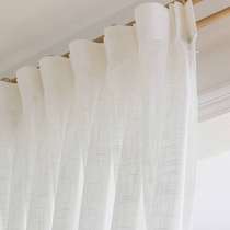 Yafei soft dress transparent opaque curtain fabric curtain window screen modern minimalist light luxury bedroom living room