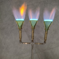 Pig farm disinfection flame gun gas high temperature stainless steel propane farm fire gun liquefied gas spray gun baking gun