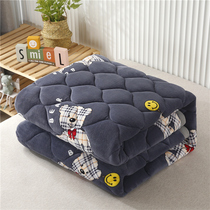 Thickened warm micro-milk velvet mattress upholstered home 1 8m tatami bed flannel winter mattress blanket