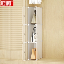  Bag separator storage rack Hanging bag dust bag transparent bag rack hanging bag storage artifact placement shelf