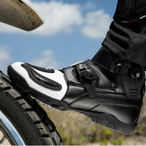 Motorcycle riding shoes mens and womens four seasons off-road motorcycle boots foreign trade racing boots breathable Harley motorcycle travel equipment