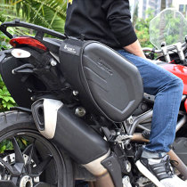 GH0ST RR motorcycle side bag saddle bag motorcycle bag side bag double helmet bag riding bag tail bag waterproof