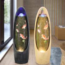 Eurostyle Flowing Water Fountain Living Room Wind Hydro humidifier Home Landscape decoration Merchants Opening Gifts Ground Pendulum