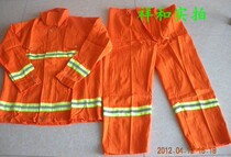97 firefighting clothing orange old fireproof clothing protective clothing firefighting clothing firefighting clothing firefighting suit suit