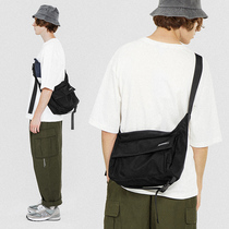 Japanese shoulder bag mens shoulder bag boys bag Tide brand messenger bag backpack work bag satchel satchel ins Tide mens bag