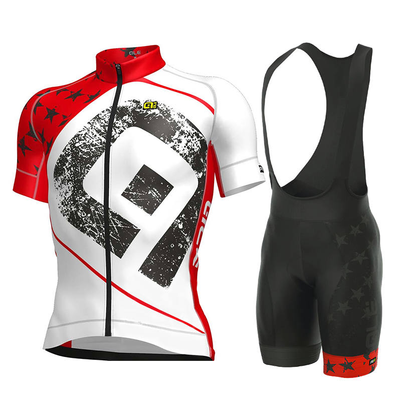 16 ALE Cycling Suits, Short Sleeve Suits, Short Fleet Edition Top, Short Pants, Ring French Cycling Equipments