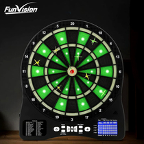 FUN luminous safety indoor electronic scoring dart board set adult children home competition bar dart target