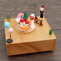 Factory direct solid wood music box wooden crafts wedding Valentines Day gift Music Box Music Box Music Box