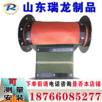 Canvas soft connection fireproof high temperature fan pipe duct telescopic hose Air conditioning ventilation pipe soft joint