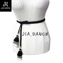 JIA DANCE Latin DANCE ACCESSORIES Latin DANCE Tassel belt Three-layer tassel belt Wild