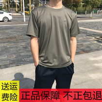 Physical suit Training suit suit Summer military fan mens short-sleeved shorts Military training suit Quick-drying air training T-shirt