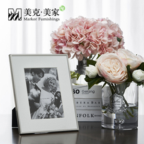 (New product)Meike Meijia SE creative modern simple metal photo frame Light luxury fashion desktop ornaments photo frame