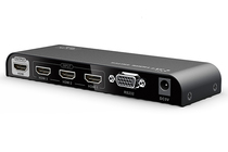  HDMI switch 3 in 1 out High-definition 3D three-cut one 4K 2K 60HZ Langqiang LKV301-V2 0