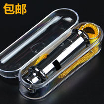 Siren whistle stainless steel whistle nuclear metal life-saving whistle high frequency large decibel outdoor survival whistle basketball referee whistle