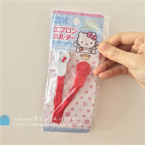 Japanese hello kitty bib saliva towel napkin Cute lanyard anti-drop belt fixed clip chain buckle