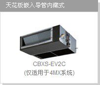 09 4MX series indoor 1 fan machine