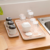 Cup rack rack glass drain cup holder household tray tea cup rack drain rack