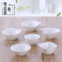 A5 melamine flavor dish porcelain tableware seasoning dish snack plate fast food restaurant side dish plastic bowl