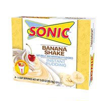 Sonic Instant Pudding Banana Shake 3 03 OZ (Pac