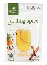 Simply Organic Mulling Spice 1 20-Ounce Pouch (Pac