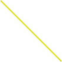 Yellow Aviditi PLT6Y Plastic Twist Ties 6“ x 5 3