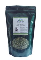 Hunza Organic Green Split Peas (2 lbs) Hunza Organic Green