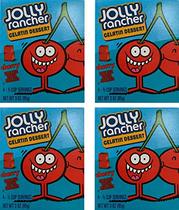 JOLLY RANCHER Gelatin Jello 3 oz (Pack of 4) (C