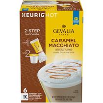  GEVALIA Caramel Macchiato Latte Coffee K-CUP Pods