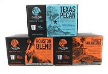 Cafe Ole Taste of Texas Gourmet Coffee K Cups Gift