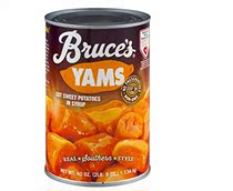 Bruces Yams Sweet Potatoes in Syrup 40 oz can