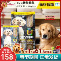 PET INN HERE Big Nutram Newton Dog Food T28 Valley-Free Trout Salmon Whole Dog Food 1 8KG