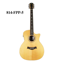 814 single board electric box guitar electric sound single board box piano plug-in six string piano wooden guitar