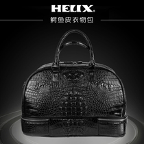 Golf clothes bag HELIX heix HI A0693 travel bag Hand bag crocodile pattern New