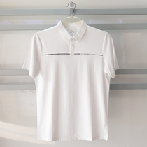 Ann Stepping Man Short Sleeve POLO Shirt Summer Style Quick Dry Breathable Knit Short Sleeve T-shirt Turning Collar Sports Blouse 152027107