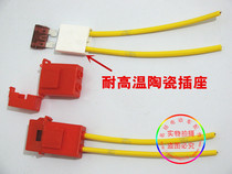 Electric vehicle accessories High quality insert fuse holder fuse box Ceramic high temperature single price