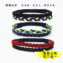 Anti-sweat anti-skid sports fitness sweat-absorbing headband for men and women knitting running yoga elastic hair accessories hair band