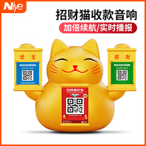 WeChat money prompt sound Alipay arrival voice broadcast Collection prompt collection treasure PA speaker Small speaker Mobile phone QR code Naiye wireless Bluetooth player artifact treasure box