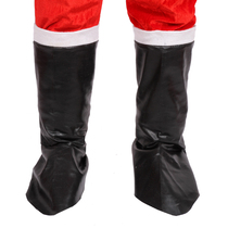 Christmas leather boots Santa Claus shoes Christmas boots Santa Claus boots Santa Claus clothing boot accessories
